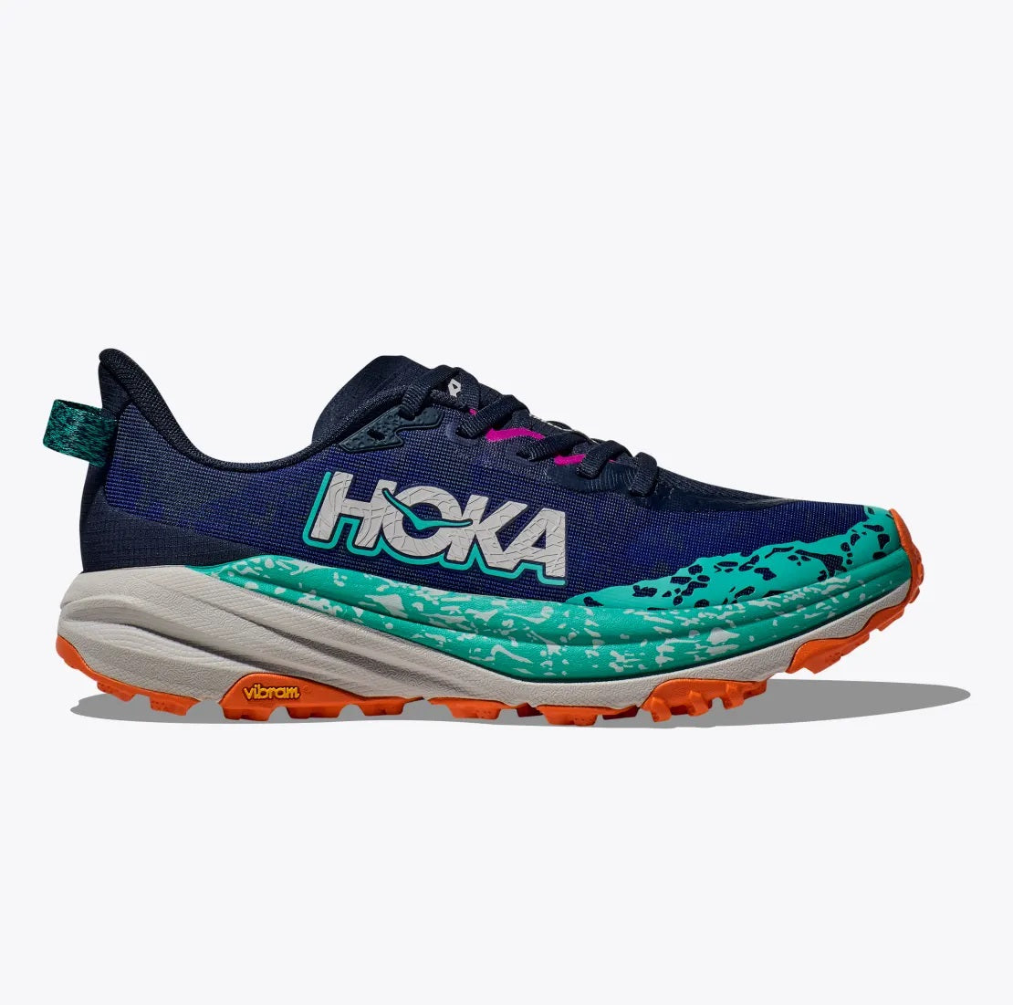 Hoka Speedgoat 6 Wide Womens Cushioned Trail Running Shoes The Trail Co