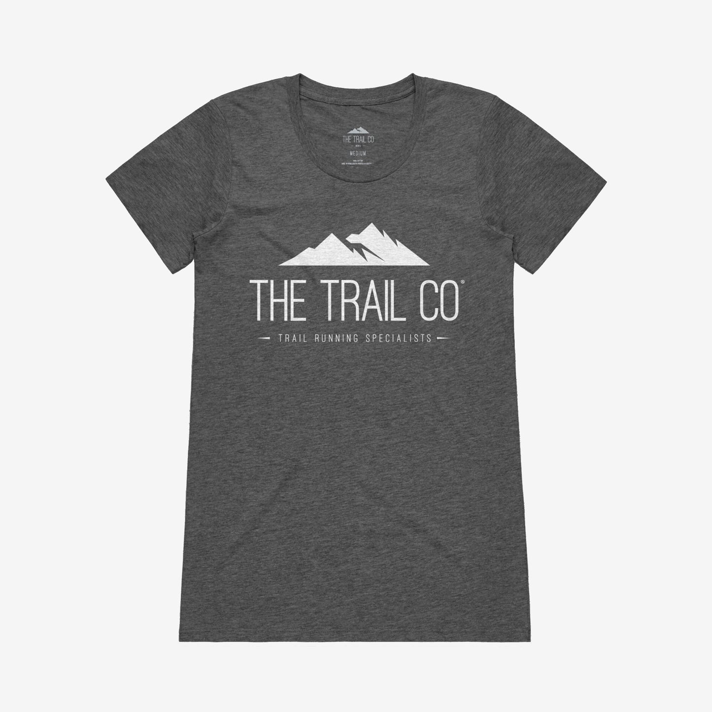The Trail Co. Tri-blend Tee | Asphalt | Womens