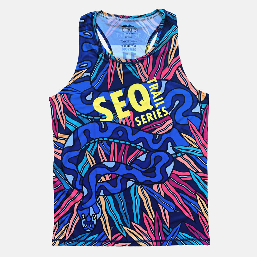 SEQ Trail Running Series Singlet | Hungry Python | Mens