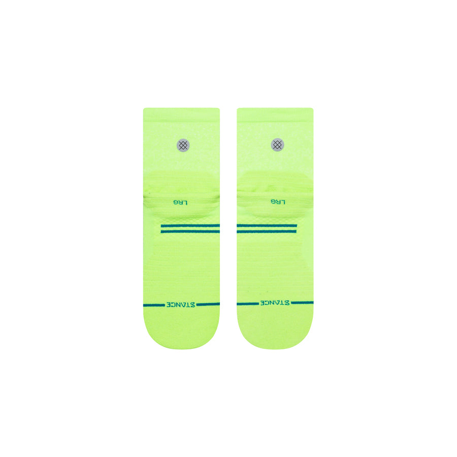 Stance Socks | Light Cushion | Quarter Length | Run Light Volt