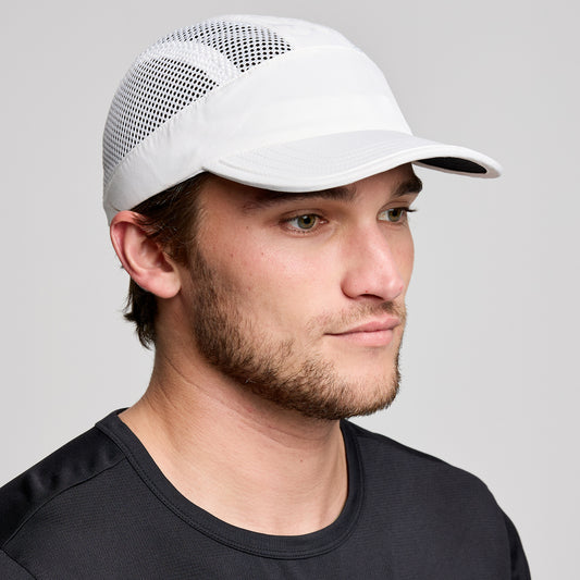 Saucony Outpace Foamie Hat | White Graphic