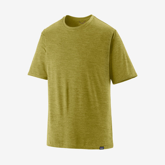 Patagonia Capilene Cool Daily Shirt | Shrub Green / Perch Yellow X-Dye | Mens