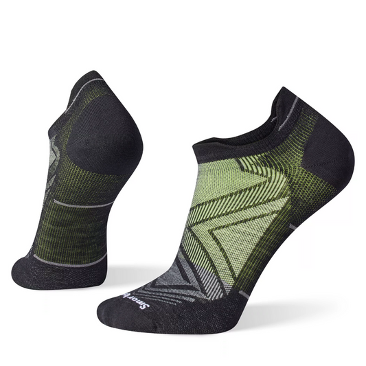 Smartwool Run Zero Cushion Socks | Low Ankle Length | Black