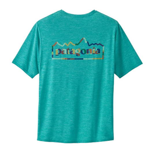 Patagonia Capilene Cool Daily Graphic Shirt | Unity Fitz: Subtidal Blue X-Dye | Mens
