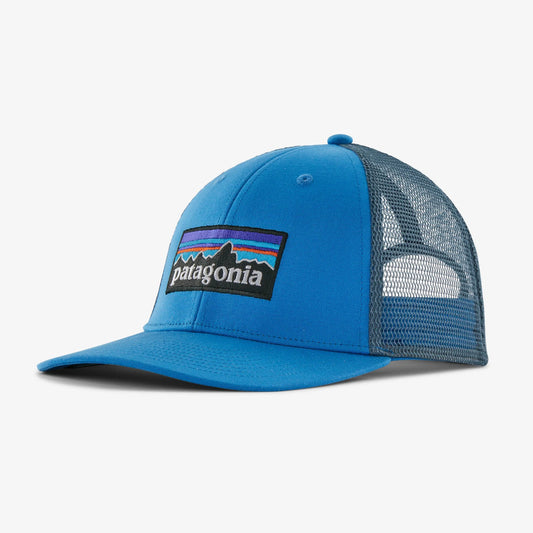 Patagonia P-6 Logo LoPro Trucker Hat | Vessel Blue