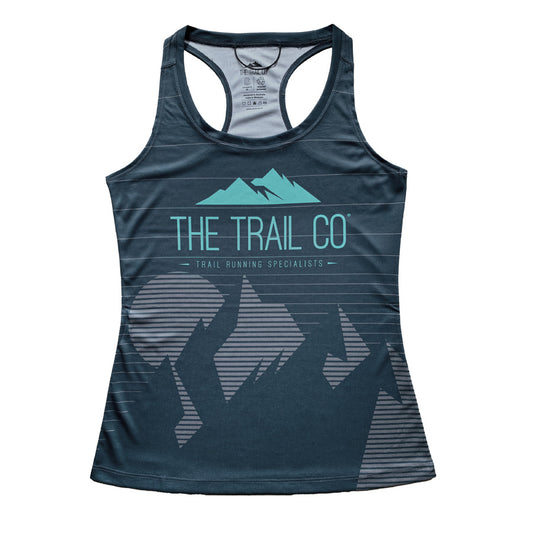 The Trail Co. Run Singlet | Mountain Shadow | Womens