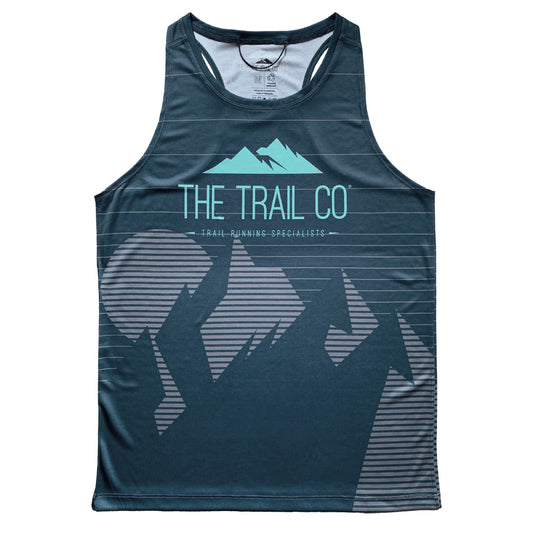 The Trail Co. Run Singlet | Mountain Shadow | Mens