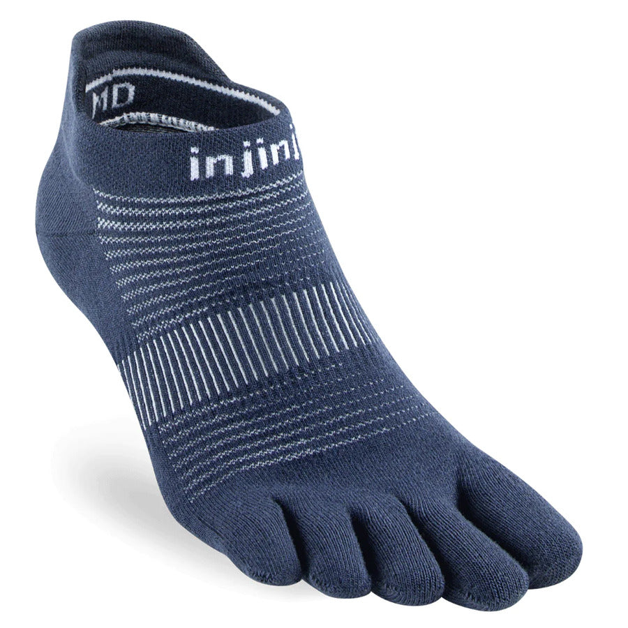 Injinji Run Sock | Lightweight | No Show | Navy