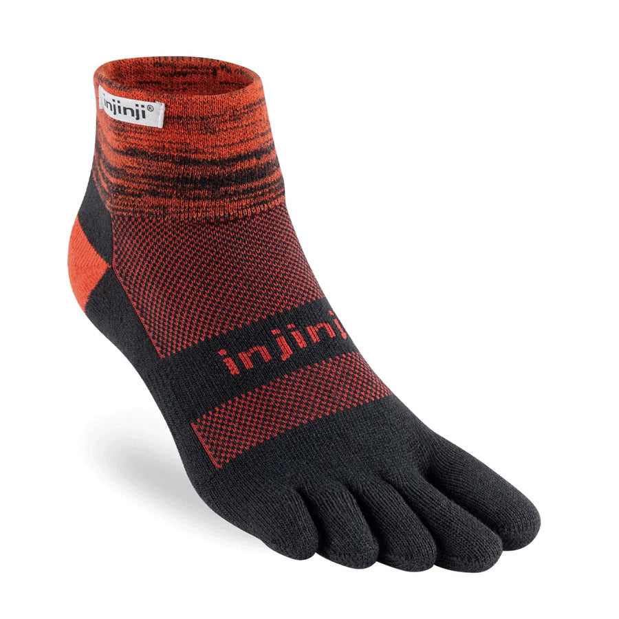 Injinji Trail Sock | Midweight | Mini-Crew | Meteor