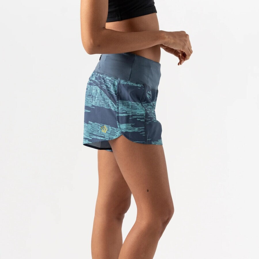 rabbit Summit Chasers 4" Short | Orion Blue | Womens