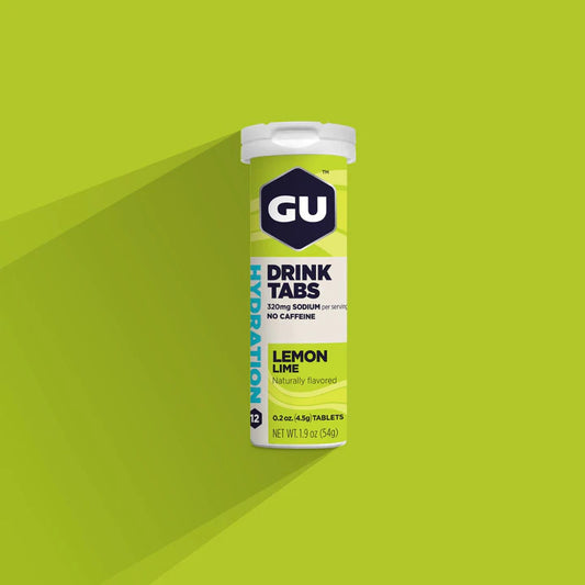 GU Electrolyte Hydration Drink Tabs | Lemon Lime