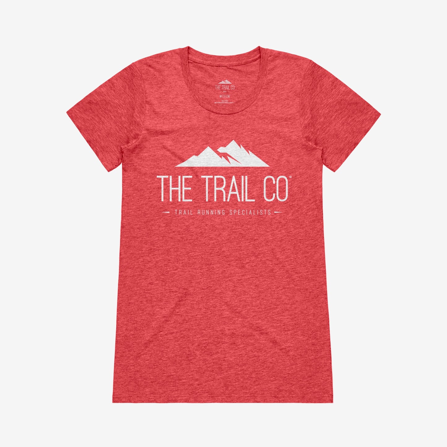 The Trail Co. Tri-blend Tee | Vintage Red | Womens