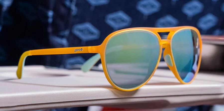 goodr Sunglasses | Mach Gs | Cheesy Flight Attendant