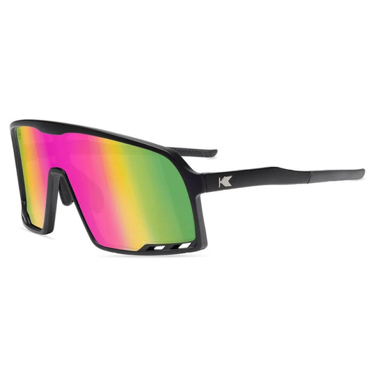 Knockaround Sunglasses | Campeones | Rainbow on Black