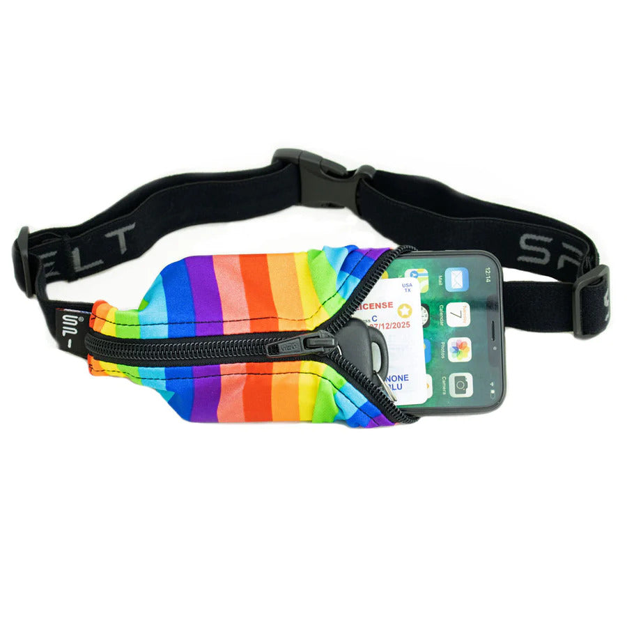 SPIbelt Original Running Belt | Rainbow
