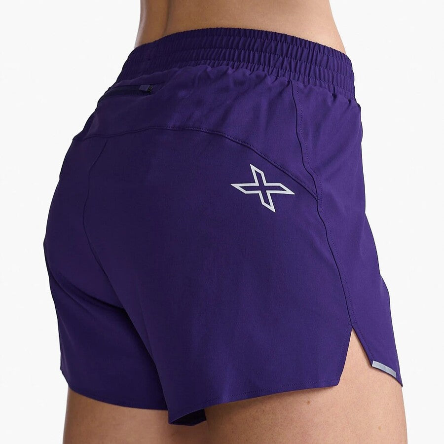 2XU Aero 5 Inch Shorts | Parachute / Silver Reflective | Womens