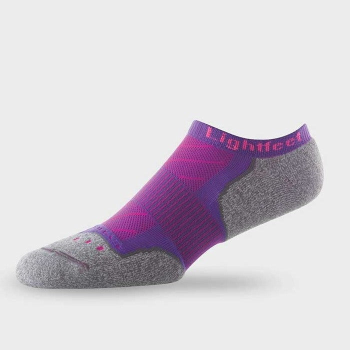 Lightfeet Evolution Socks | Midweight | Mini | Violet Fluro Pink