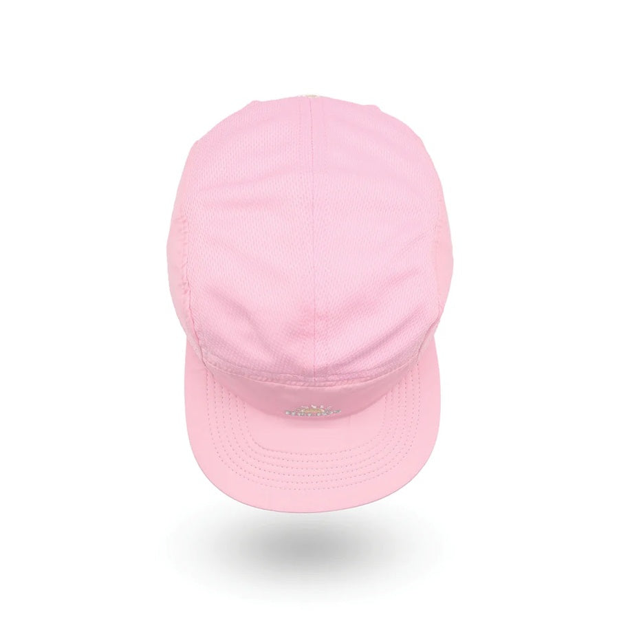 Helios Ultralight 7 Panel Running Cap | Soft Brim | Pink