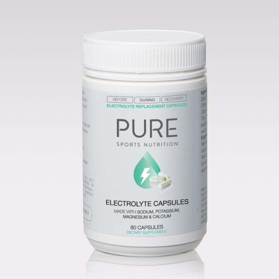 Pure Electrolyte Replacement Capsules | Bottle of 80
