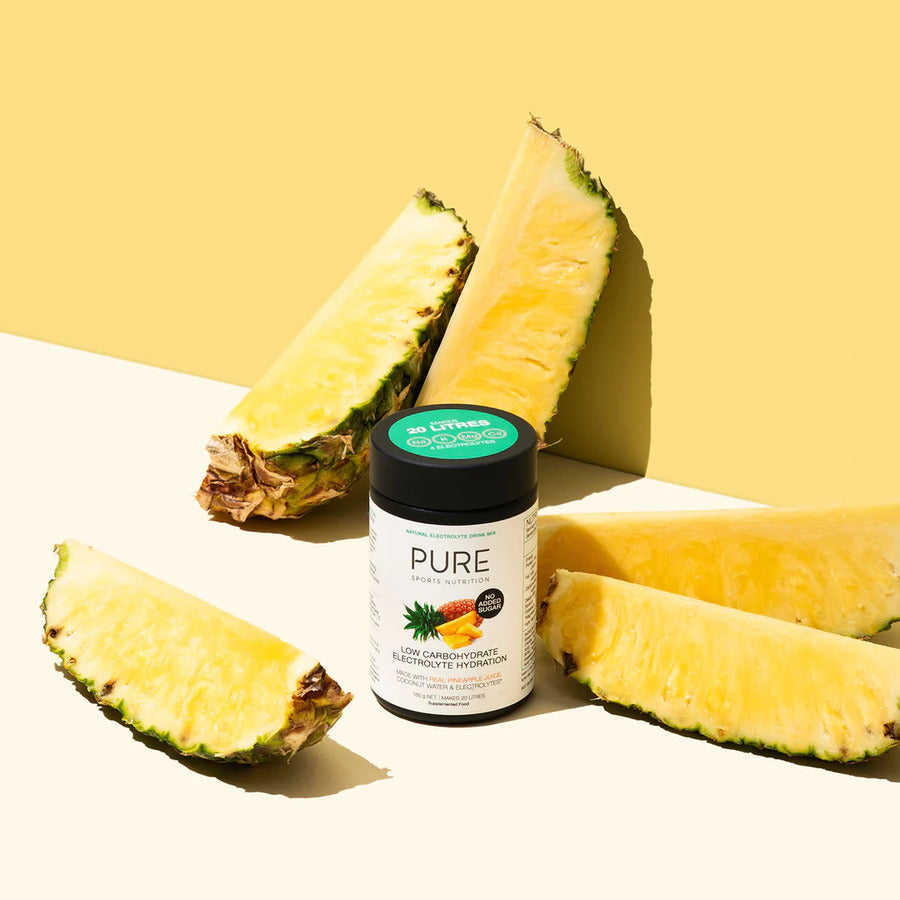 Pure Low Carb Electrolyte Hydration | Tub | Pineapple