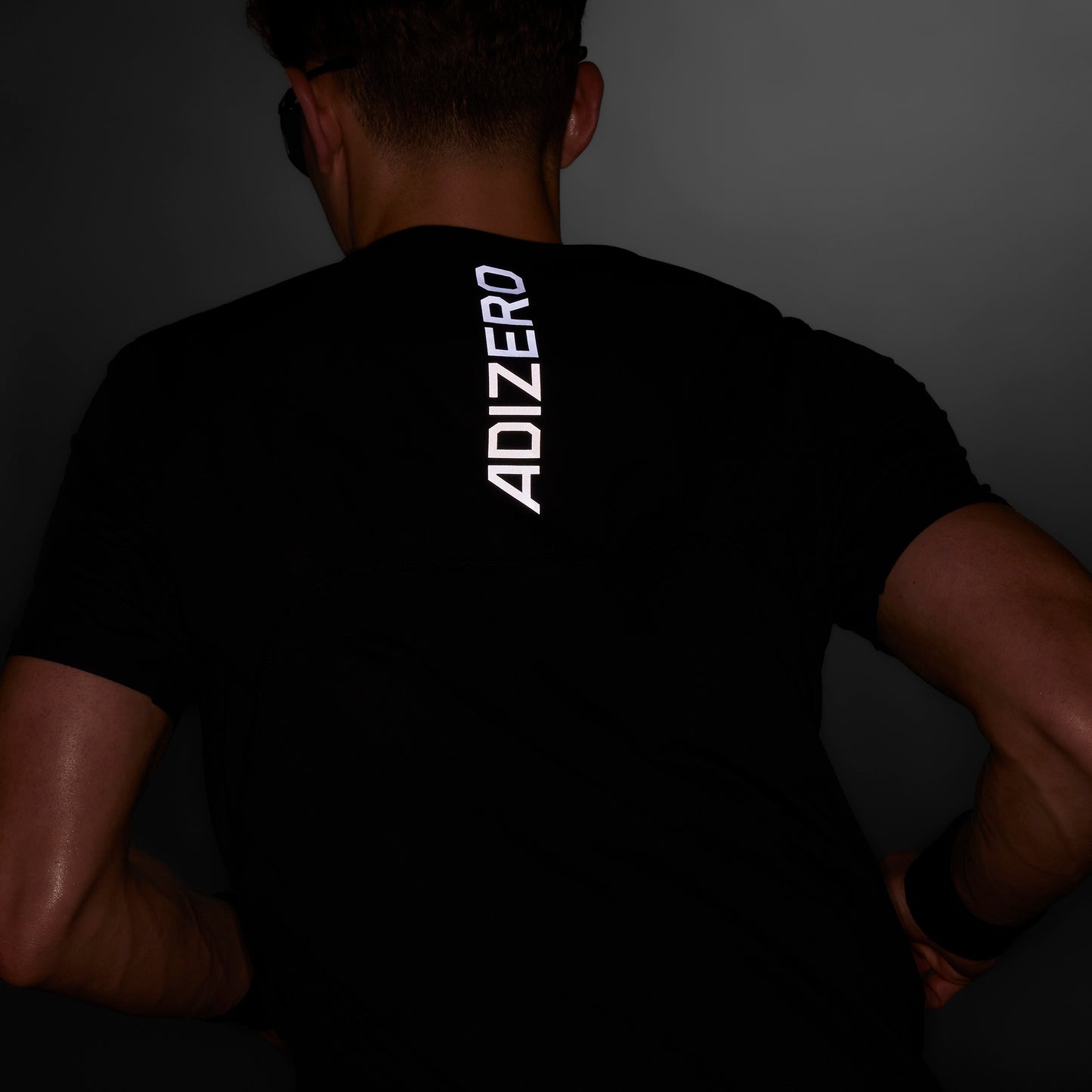 Adidas Adizero Tee | Black | Mens