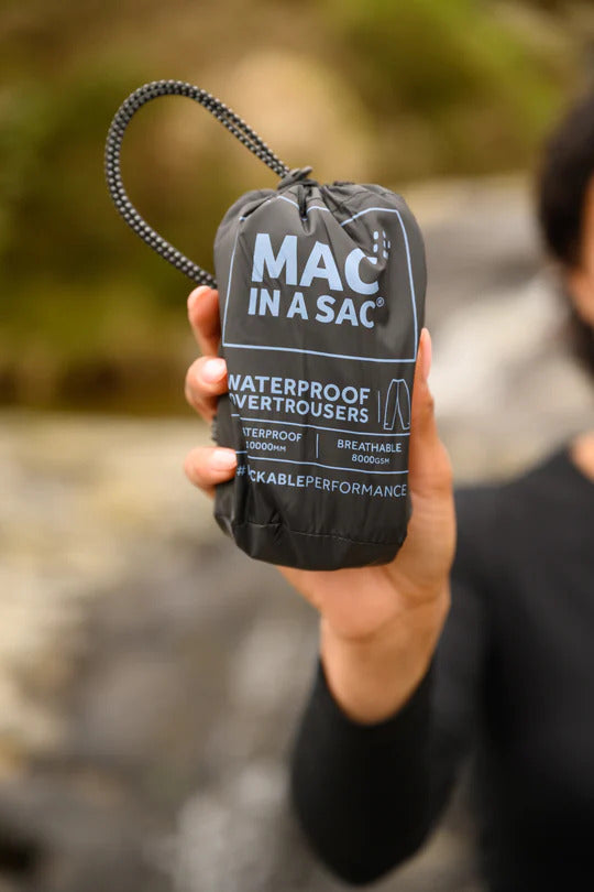 Mac in a Sac Origin Waterproof Overtrouser | Black
