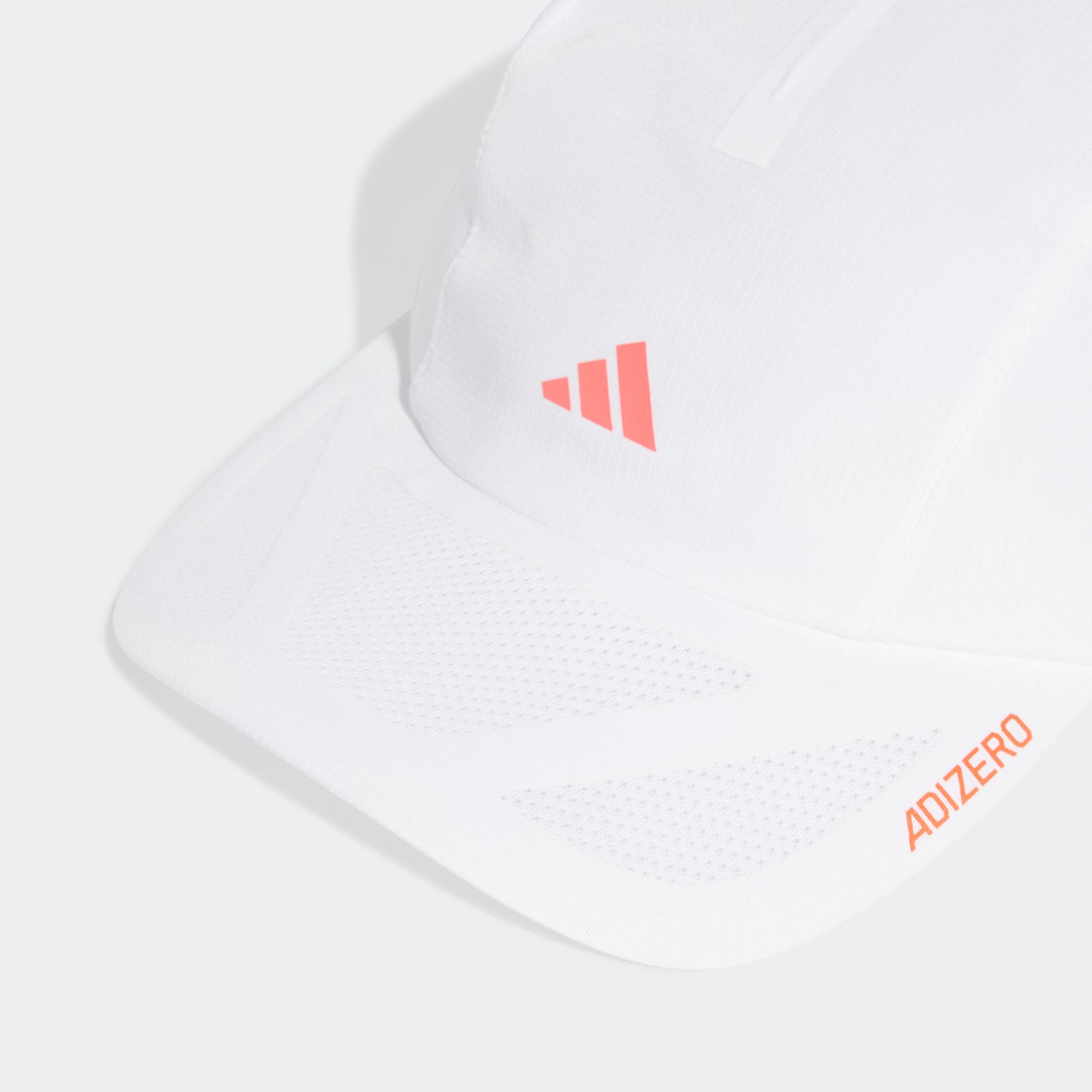 adidas Running x adizero Cap | White / Lucid Red