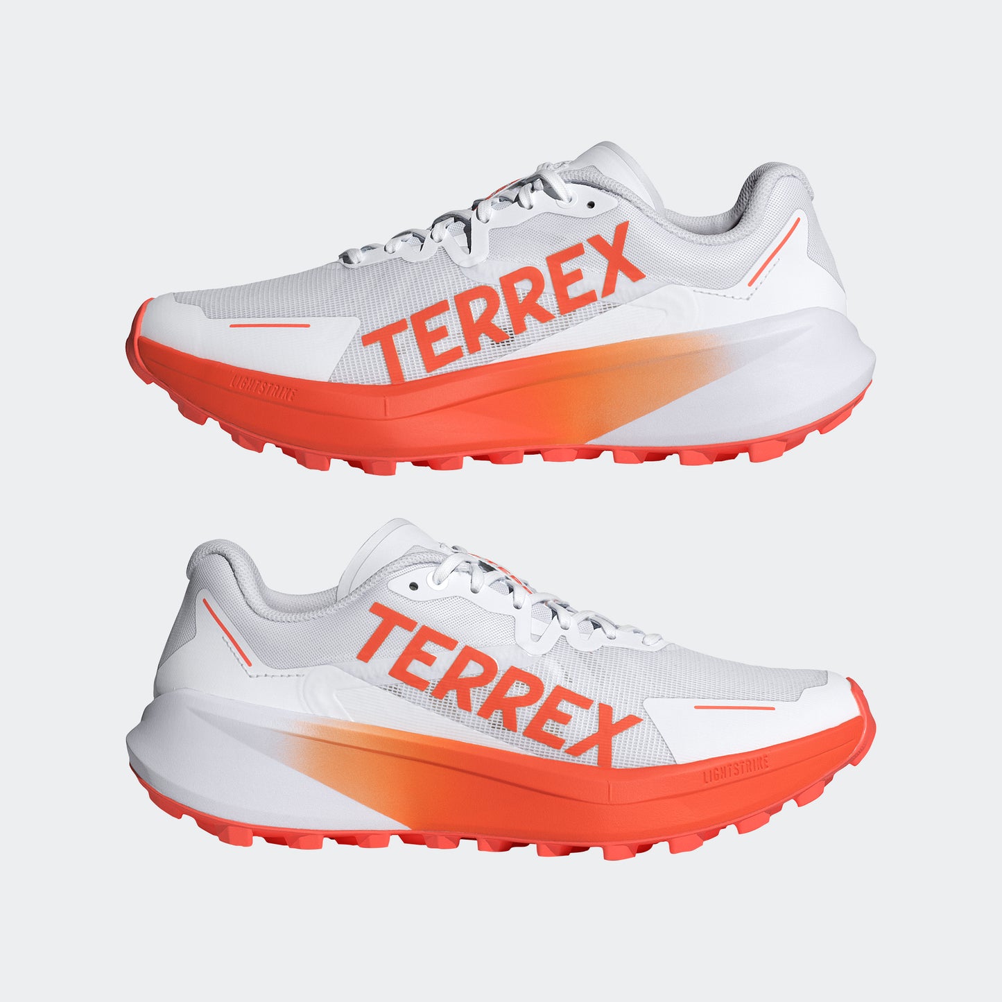 adidas Terrex Agravic 3 | Cloud White / Semi Impact Orange / Dash Grey | Mens