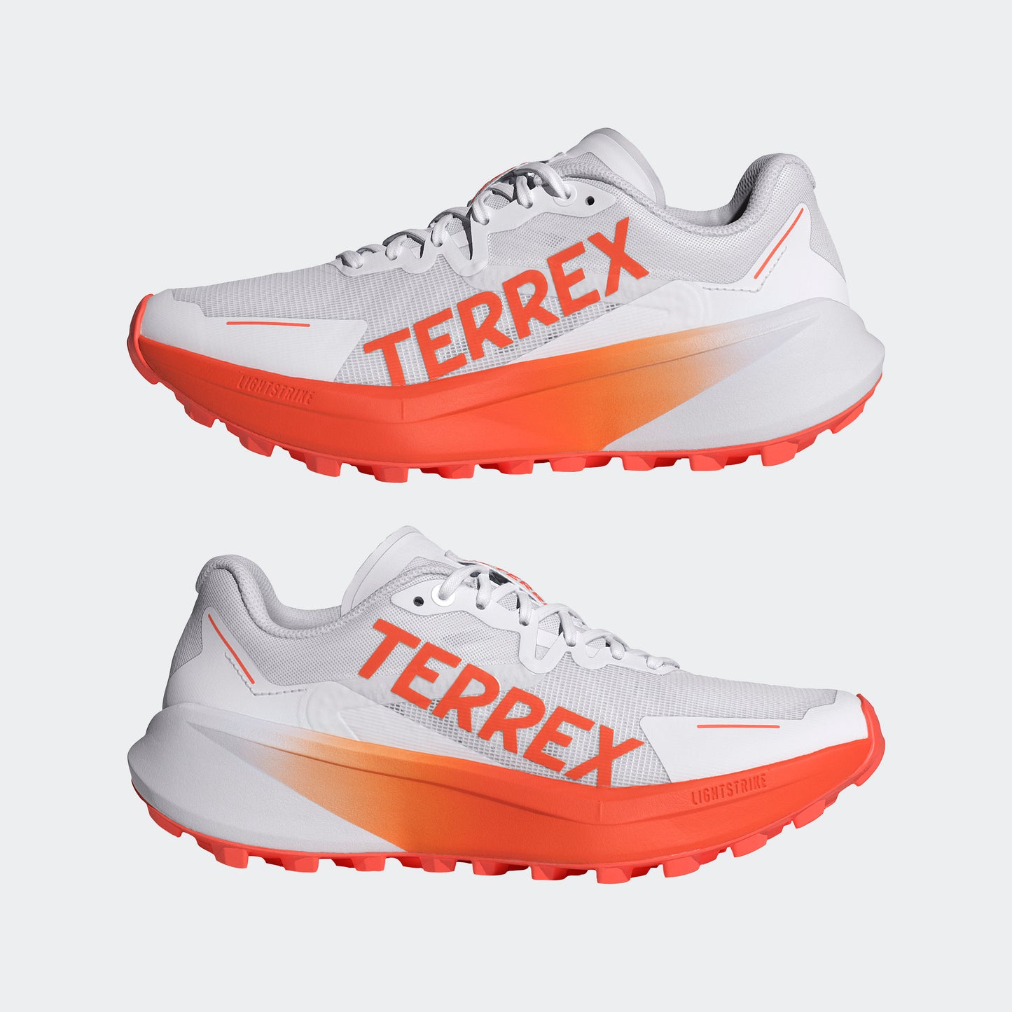 adidas Terrex Agravic 3 | Cloud White / Semi Impact Orange / Dash Grey | Womens