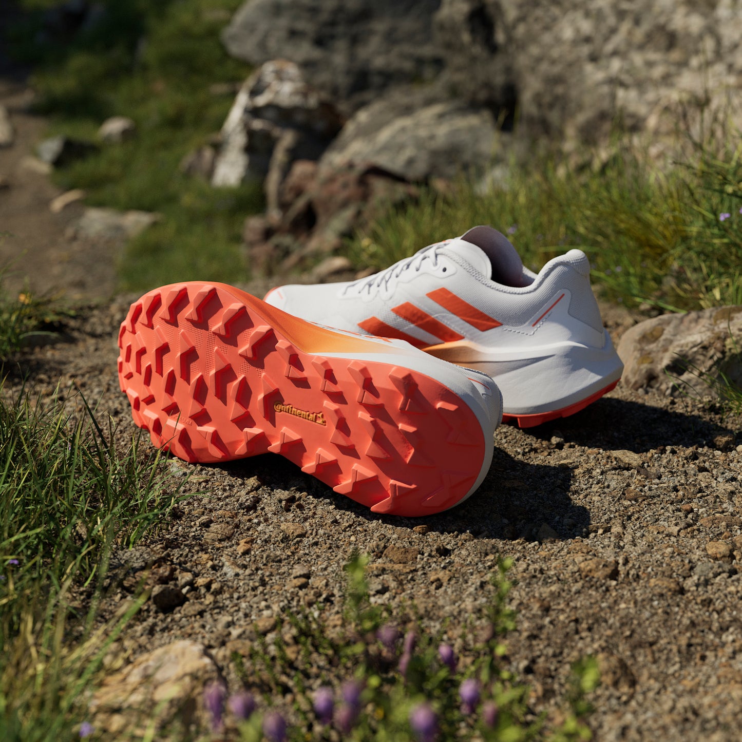 adidas Terrex Agravic 3 | Cloud White / Semi Impact Orange / Dash Grey | Womens