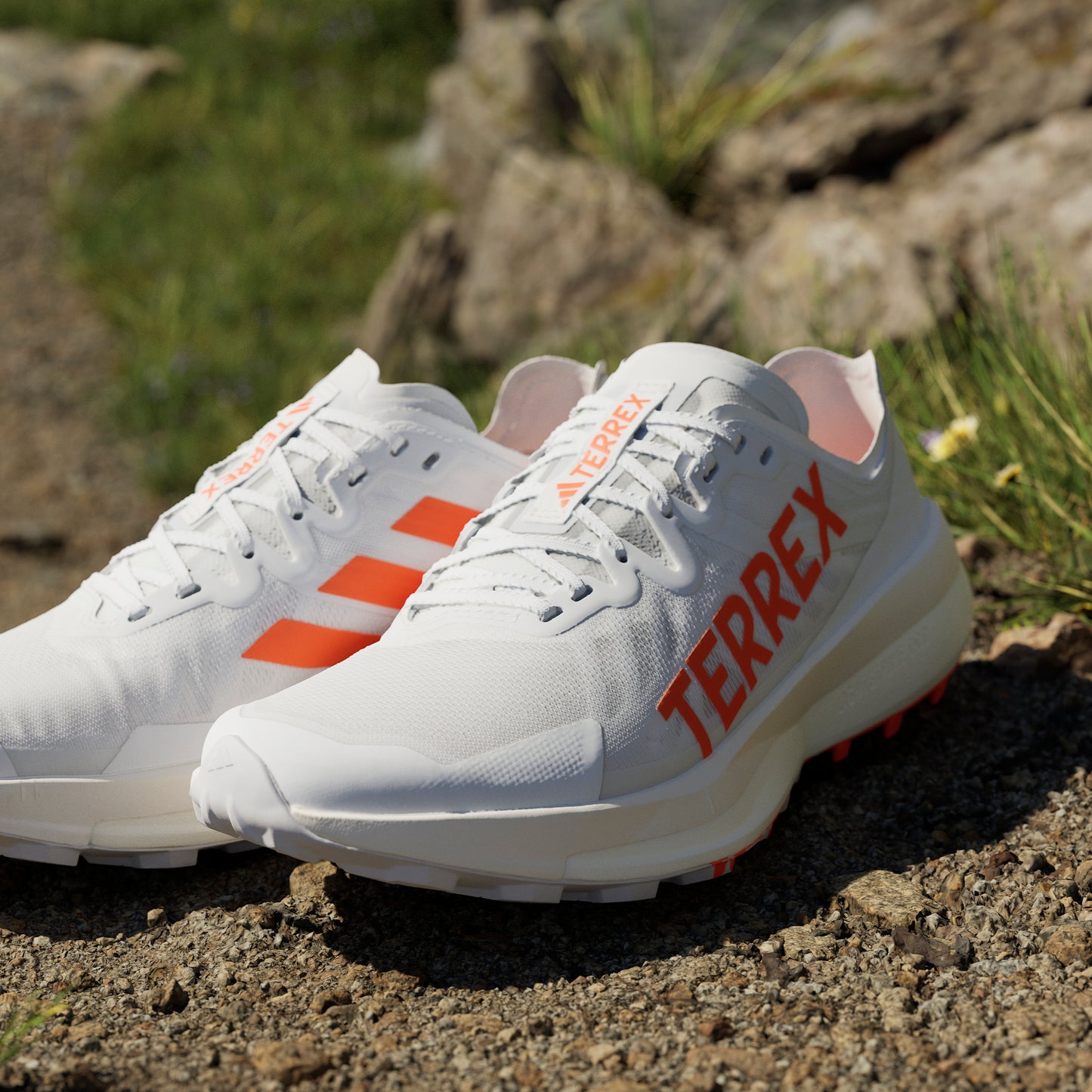 adidas Terrex Agravic Speed | Dash Grey / Impact Orange / Cloud White | Mens