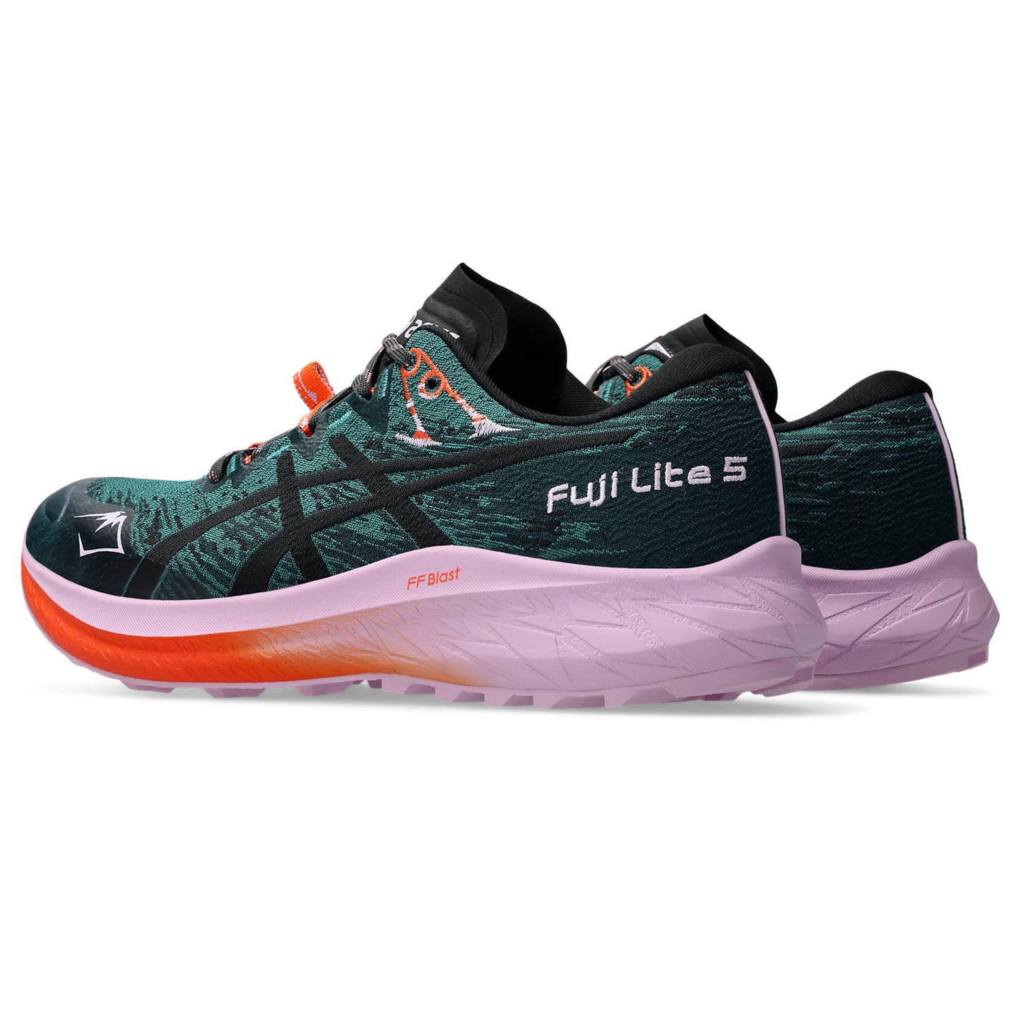 Asics Fuji Lite 5 | Rainy Lake / Black | Womens