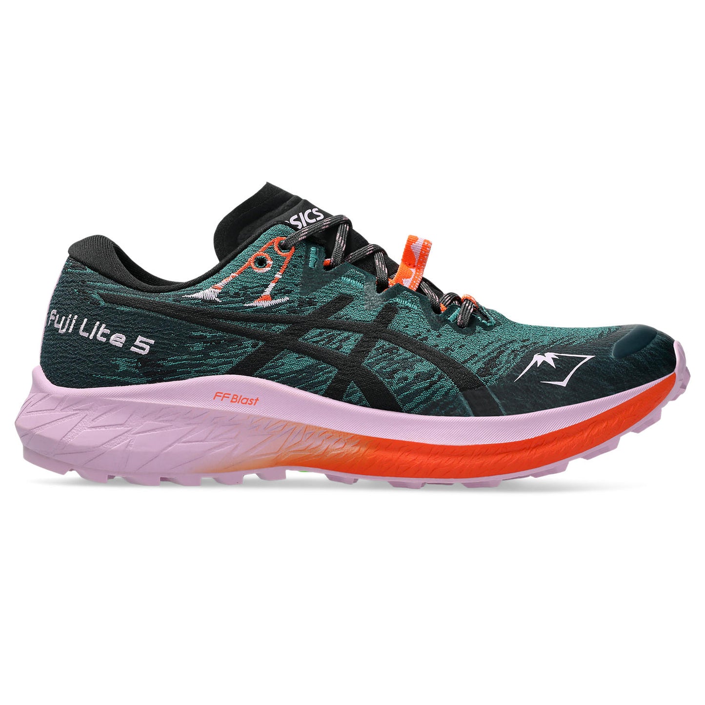 Asics Fuji Lite 5 | Rainy Lake / Black | Womens