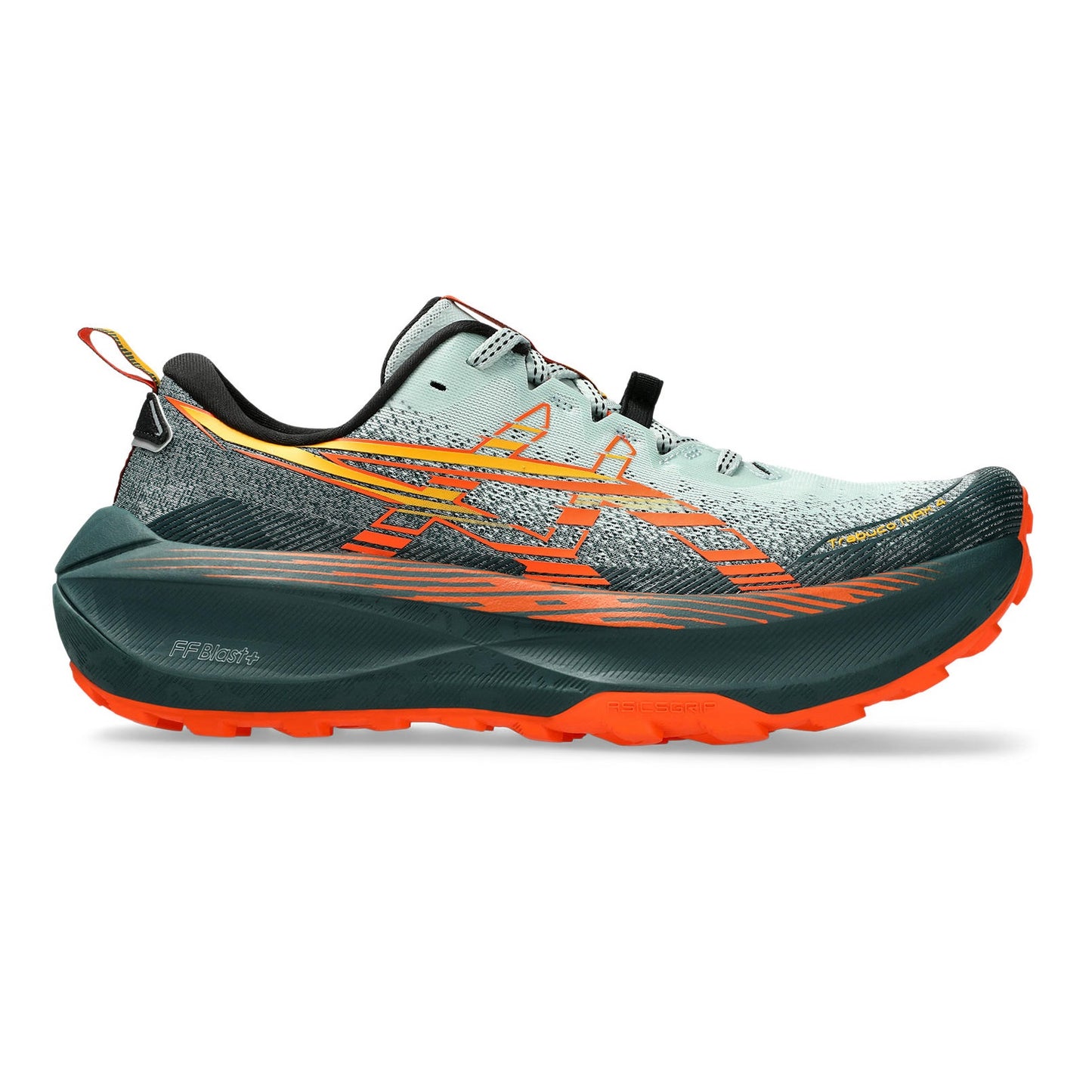 Asics Trabuco Max 4 | Cold Moss / Nova Orange | Mens