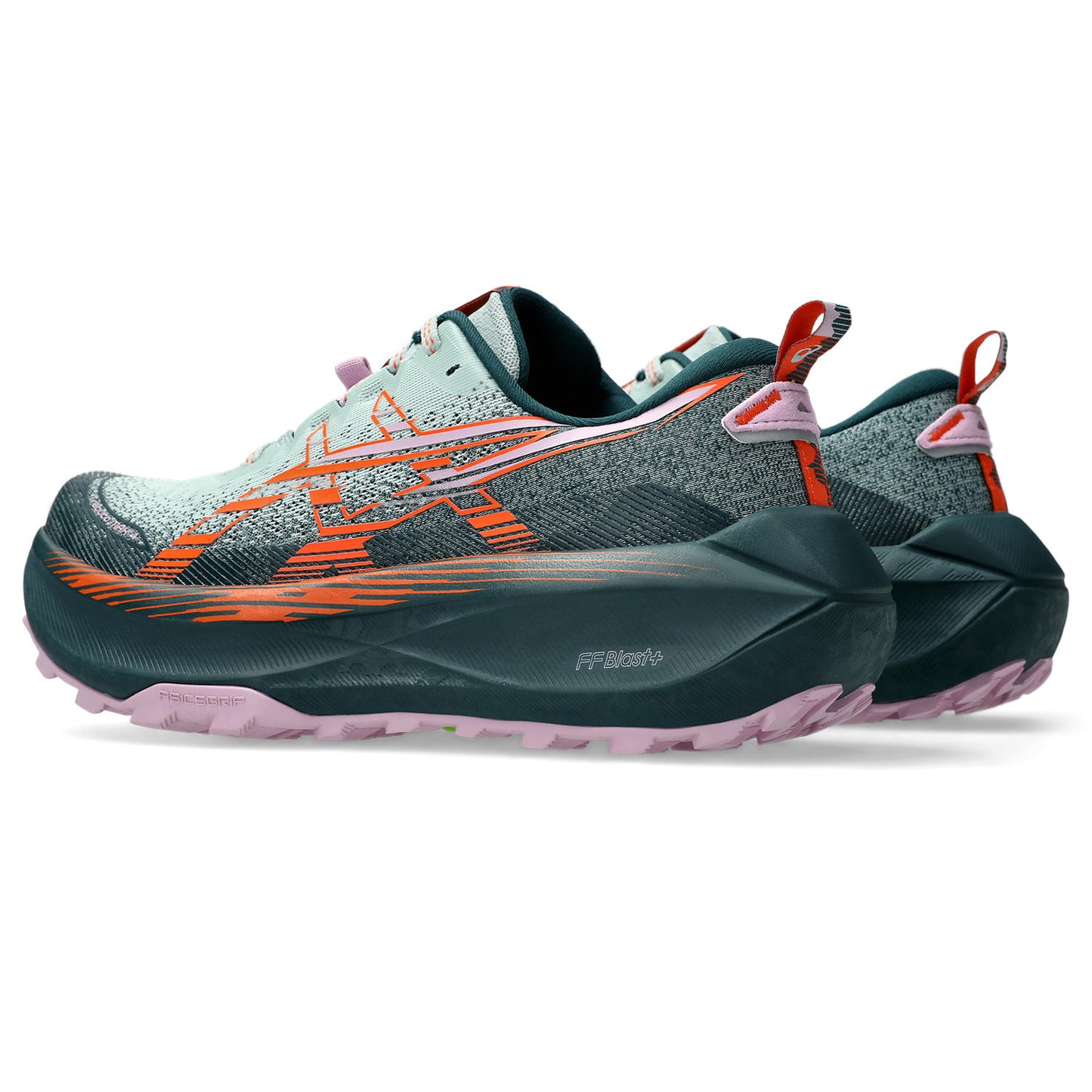 Asics Trabuco Max 4 | Cold Moss / Nova Orange | Womens