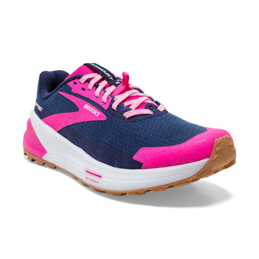 Brooks Catamount 2 | Peacoat / Pink / Biscuit | Womens