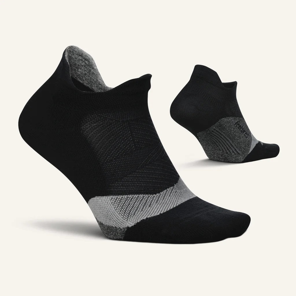 Feetures Elite | Light Cushion | No Show Tab | Black