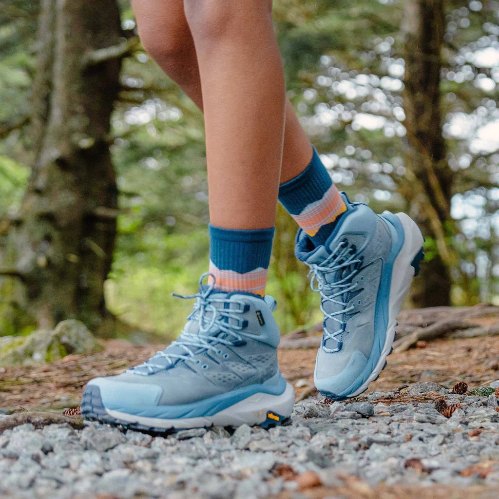 Feetures Trail | Max Cushion | Mini-Crew | Blue Ridge Navy