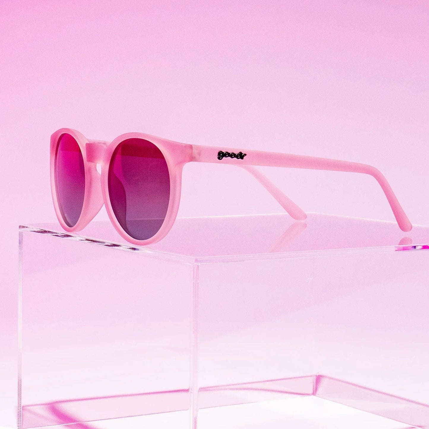 goodr Sunglasses | Circle Gs | Mauve Mood Board