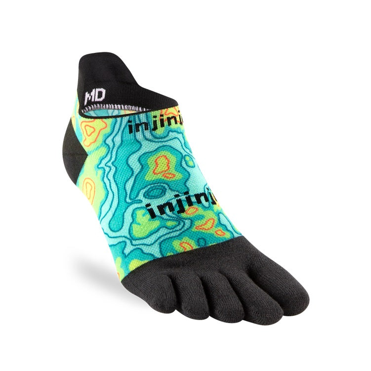 Injinji Run Sock | Lightweight | No Show | Hydro