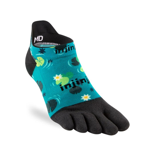 Injinji Run Sock | Lightweight | No Show | Lilypad