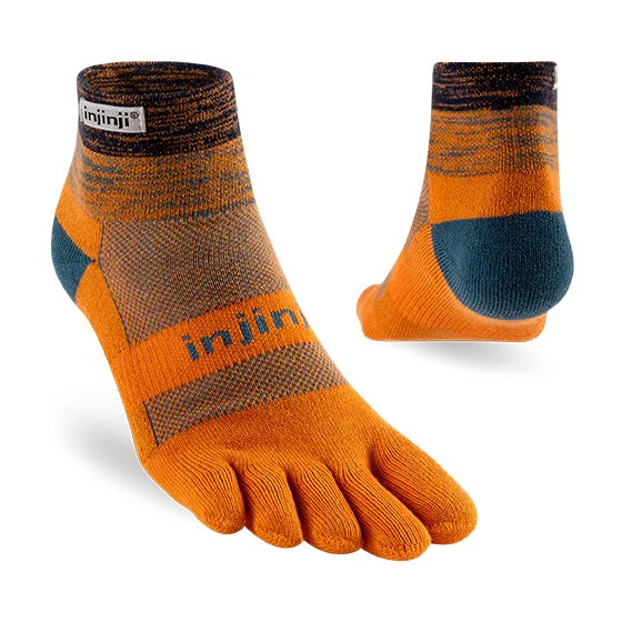 Injinji Trail Sock | Midweight | Mini-Crew | Harvest