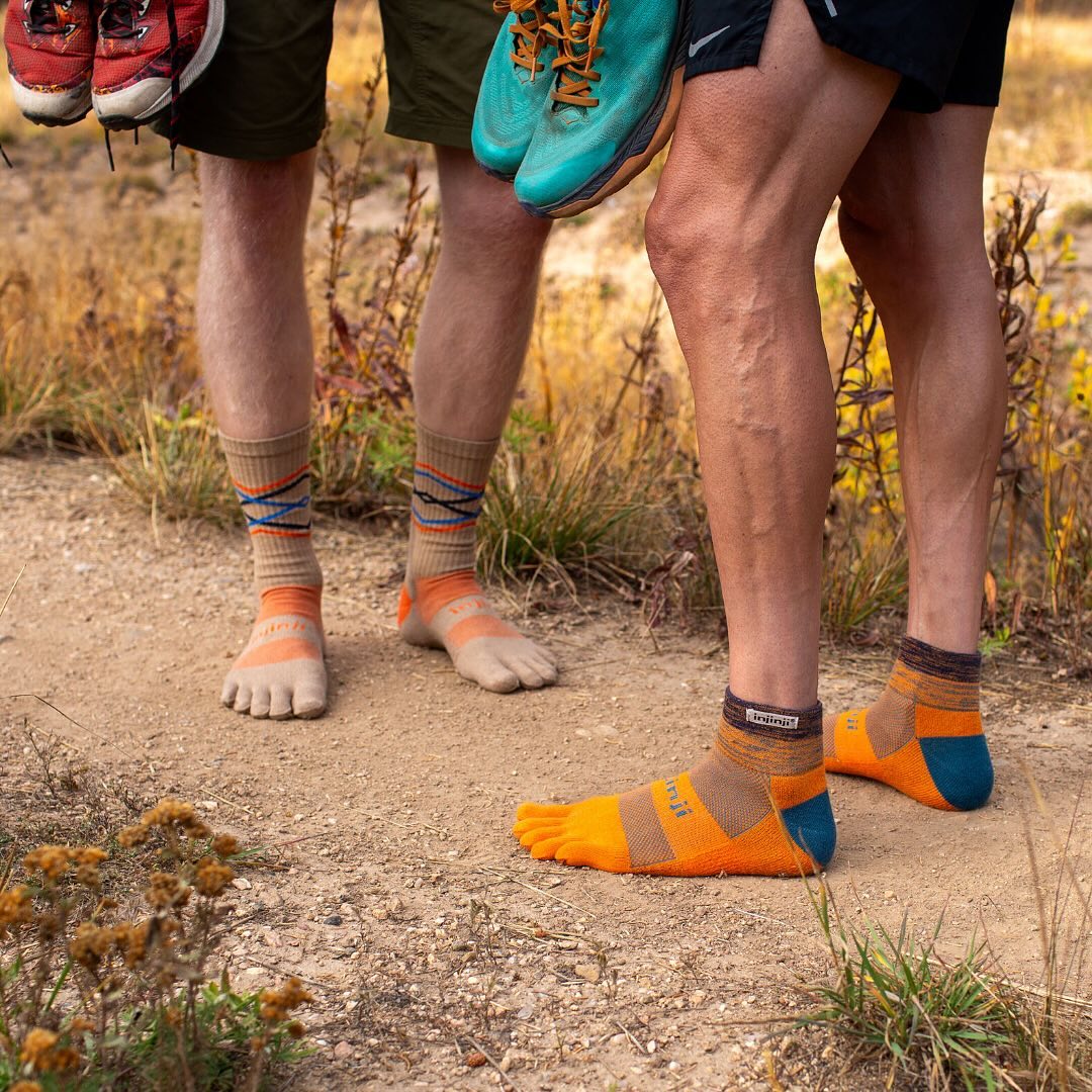 Injinji Trail Sock | Midweight | Mini-Crew | Harvest