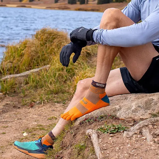 Injinji Trail Sock | Midweight | Mini-Crew | Harvest