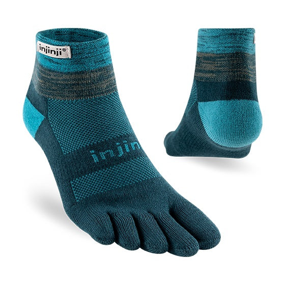 Injinji Trail Sock | Midweight | Mini-Crew | Midnight