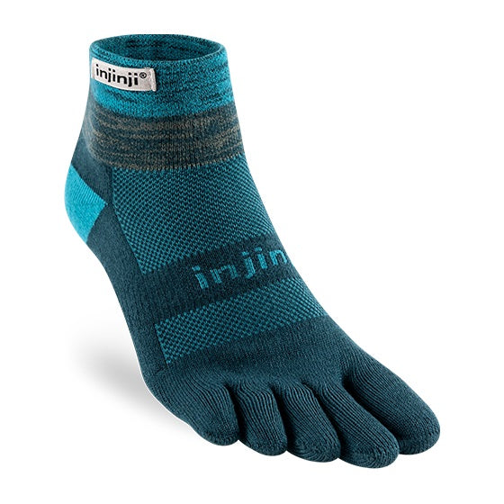 Injinji Trail Sock | Midweight | Mini-Crew | Midnight