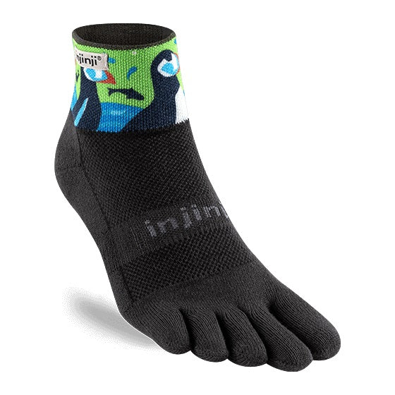 Injinji Midweight Mini-Crew Trail Running Toe Socks | The Trail Co.