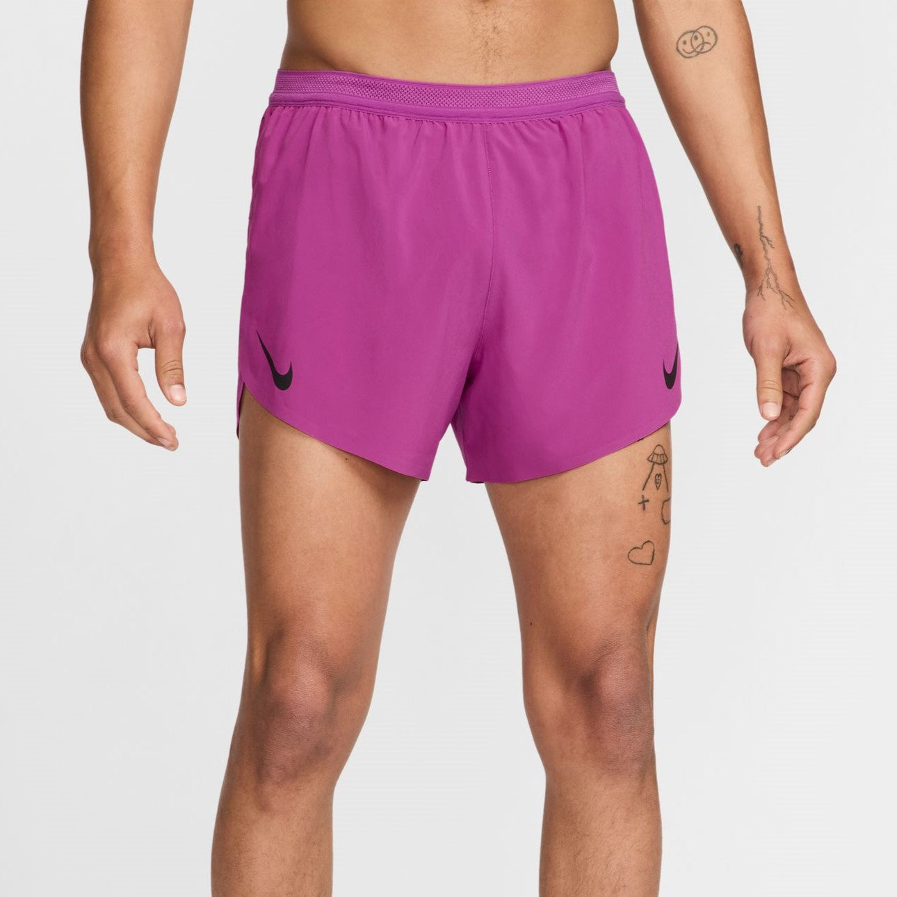 Nike AeroSwift Shorts | Hot Fuchsia / Black | Mens