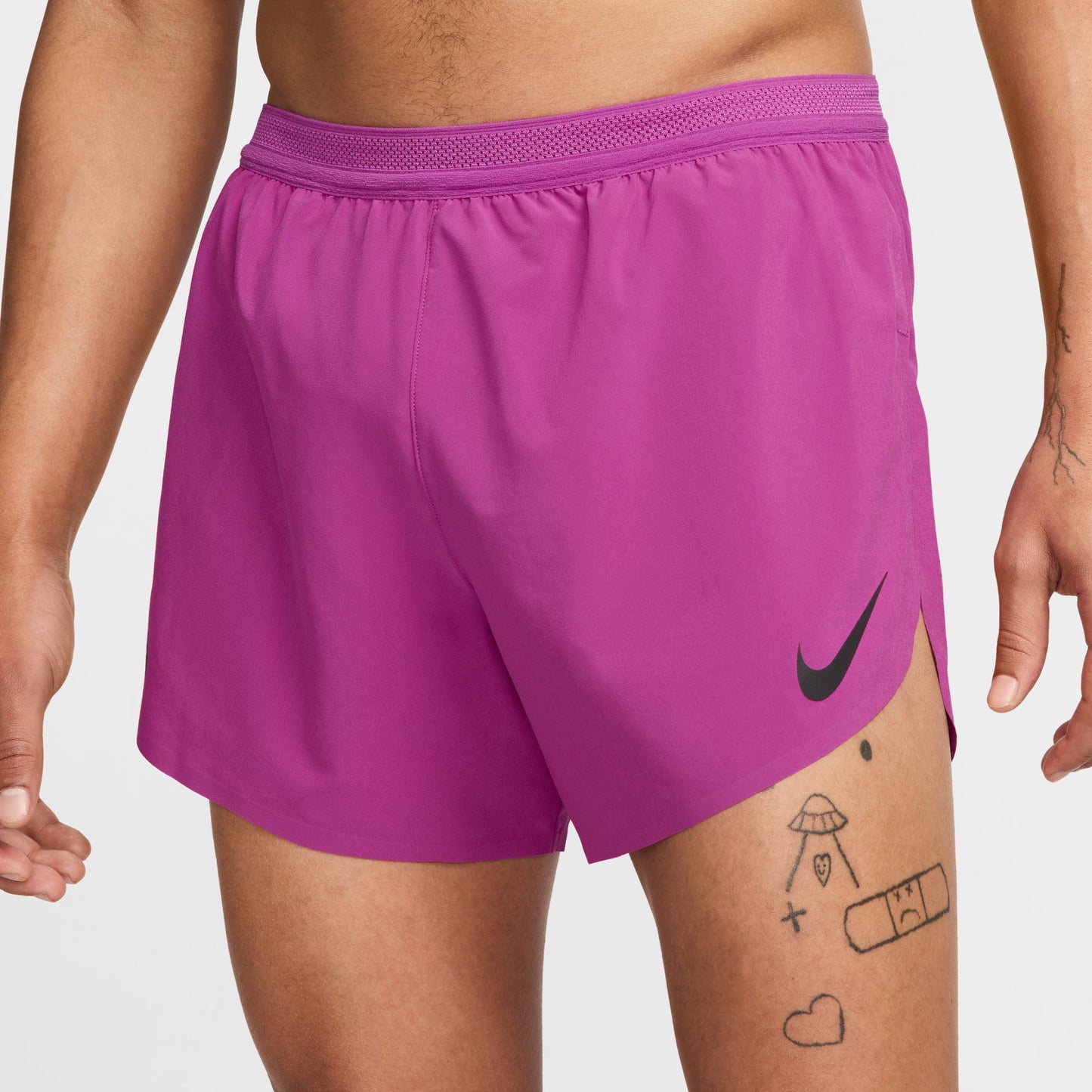 Nike AeroSwift Shorts | Hot Fuchsia / Black | Mens