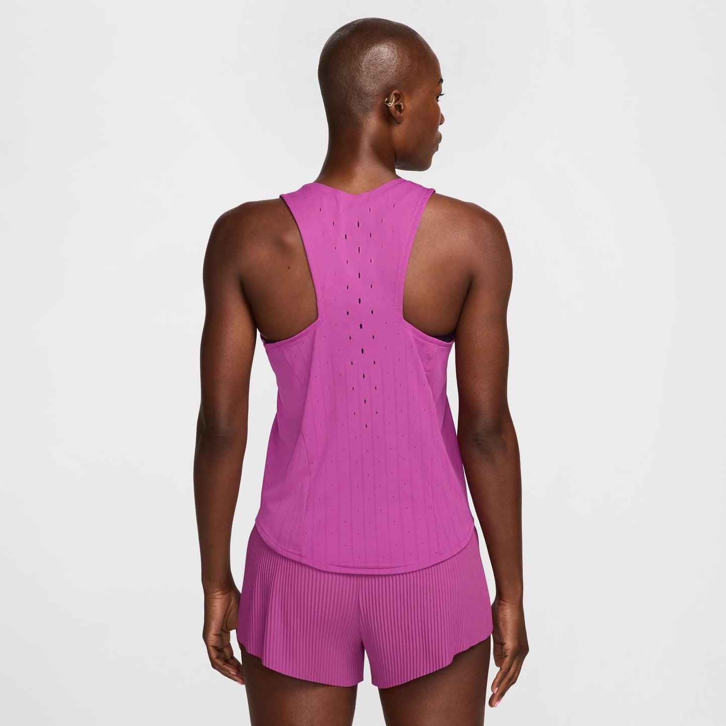 Nike AeroSwift Singlet | Hot Fuchsia / Black | Womens